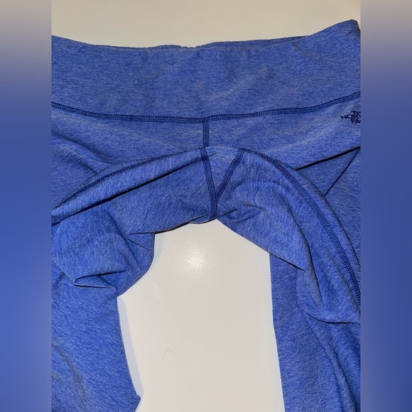 The North Face Blue Leggings Stretchy Form-Fitting Design - Picture 9 of 10